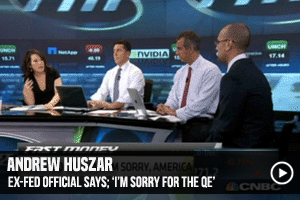Andrew Huszar Ex-Fed Official says I'm Sorry For The QE