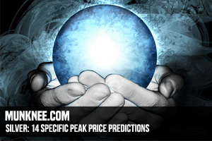 Munknee.com Silver: 14 Specific Peak Price Predictions
